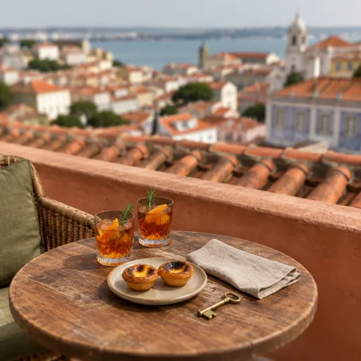 An elegant guide to the best rooftop bars in Lisbon for hotel guests